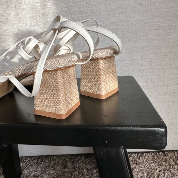 Open Toe Strap Heels - Picture 7 of 11